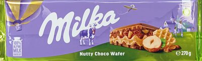 Nutty choco wafer