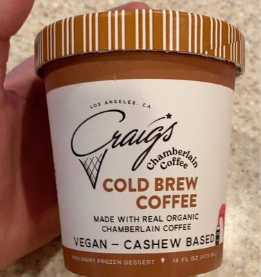 Chamberlain Coffee Cold Brew Frozen Dessert