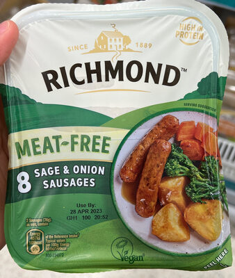 MEAT-FREE Sage & Onion Sausages