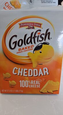 CHEDDAR Goldfish Baked Snack Crackers