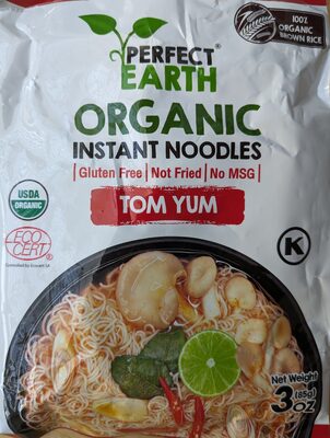 Organic instant noodles Tom Yum