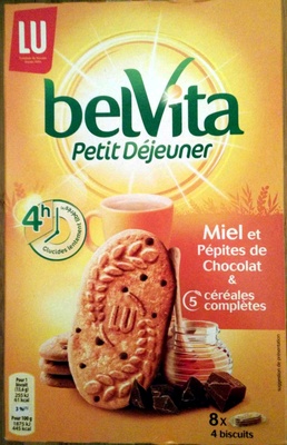 BelVita - Petit Déjeuner - Miel et Pépites de Chocolat