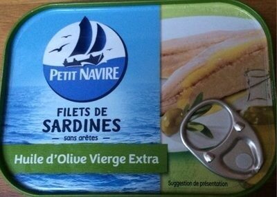 Filets de Sardines (à l'Huile d'Olive Vierge Extra)