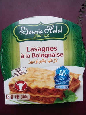 Lasagnes à la Bolognaise - Halal