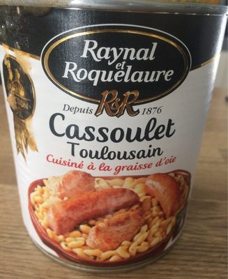Cassoulet toulousain, cuisiné à la graisse d'oie