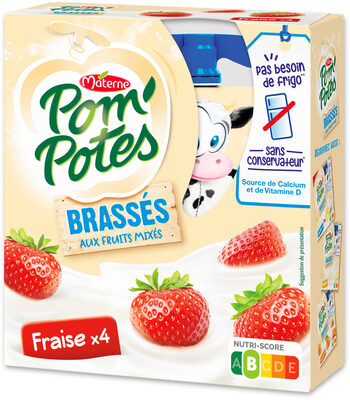 POM'POTES BRASSES Fraise