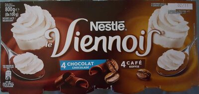 Le Viennois chocolat x 4 et café x 4