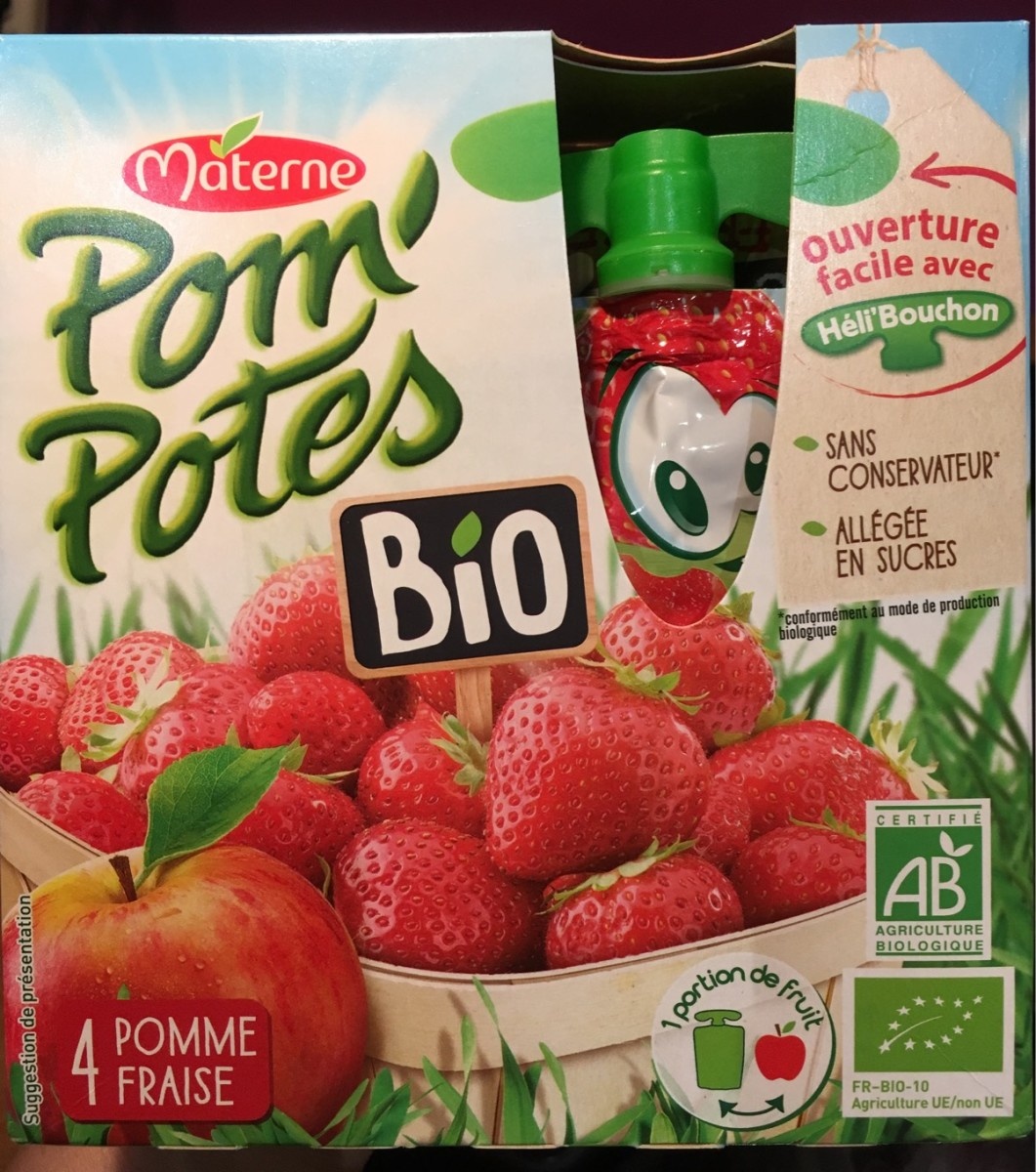 Pomme Fraise Bio