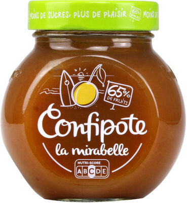 CONFIPOTE Confiture allégée en sucres Pot Mirabelle 350g