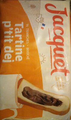 Tartine p'tit dej Brioché