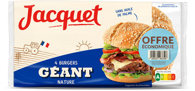 Hamburger geant x4 -330g offre eco