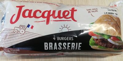 Brasserie Burger à la farine complète