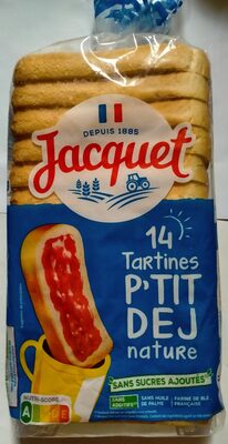 Tartine p'tit dej nature ssa 410 gr