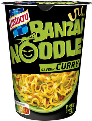 Lustucru banzaï noodle saveur curry