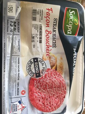 Steack haché facon bouchère