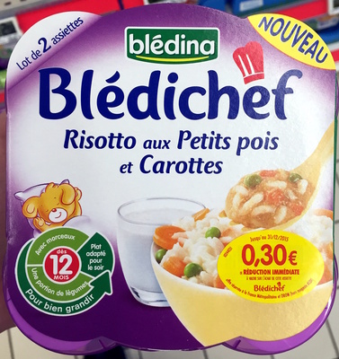 Blédichef Risotto aux Petits pois
