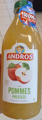 Jus de pommes pressées