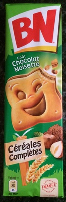 Biscuit au céréales et au chocolat noisette