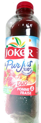 Le Pur Jus Duo Pomme et Fraise