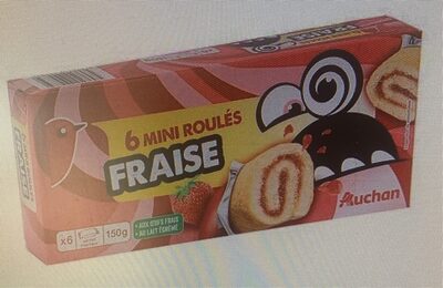Mini Roulés Fraise