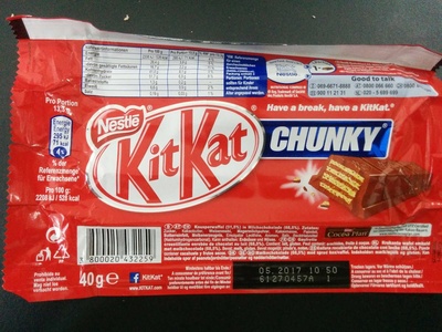 KitKat Chunky single pack