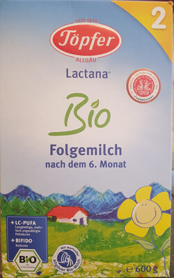 Lactana BIO baby milk formula no. 2 (from 6 months)
