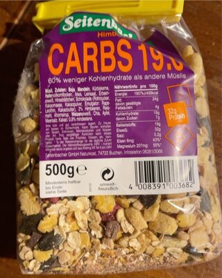 Seitenbacher Carbs 19.0 Himbeere