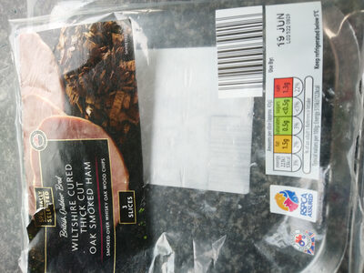 Wiltshire Cured Thick Cut Oak Smoked Ham