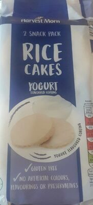 Rice cakes yogurt