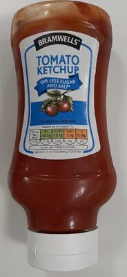 Tomato ketchup 50% less sugar and salt