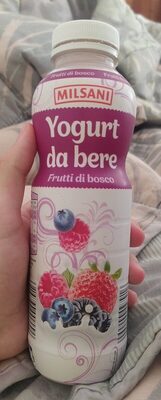 Yogurt da bere ai frutti di bosco