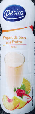 Yogurt da bere alla frutta.