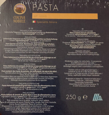 Tagliatelle all'uovo
