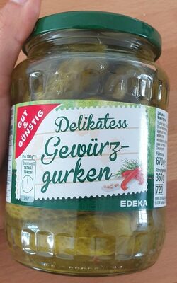 Delikatess Gewürzgurken