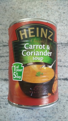 Carrot & Coriander Soup
