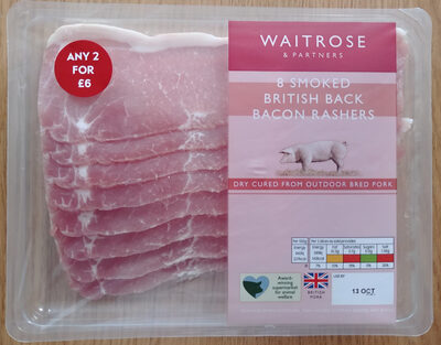 Smoked Back Bacon Rashers