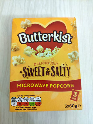 Sweet & Salty Microwave Popcorn