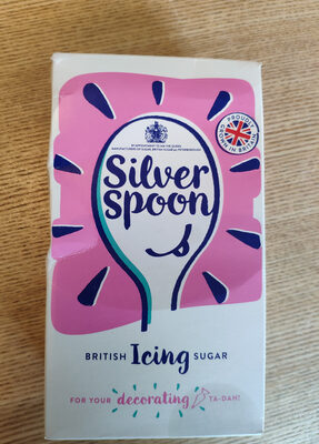 British Icing Sugar silver spoon