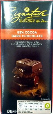 Cocoa dark chocolate