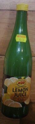 Natural Strength Lemon Juice