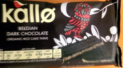 Belgian Dark Chocolate Rice Cake Thins imp