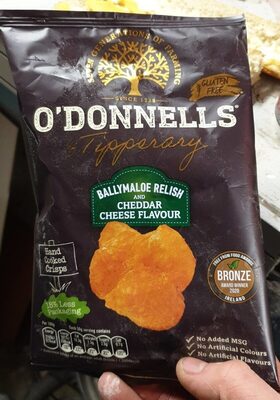 Ballymaloe Relish and Cheddar Cheese flavour
