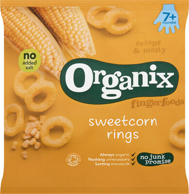 Fingerfoods Sweetcorn Rings 7+ Months