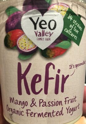 Kefir, Mango and Passion Fruit