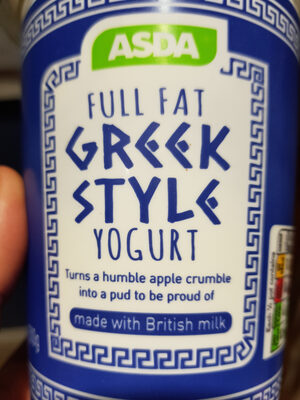 Greek Style Yogurt