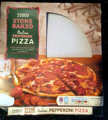 Stone Baked Pepperoni Pizza