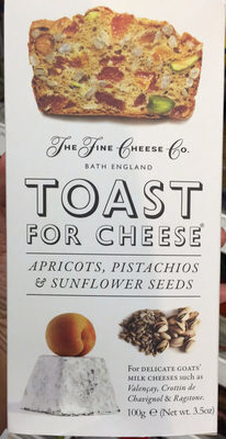 Toast m/Aprikos 100g Fine Cheese Co
