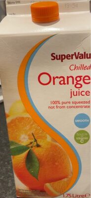 Chilled orange juice