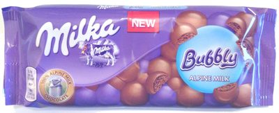 نستله مليكا Bubbly Alpine Milk