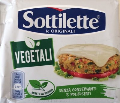 Sottilette vegetali
